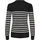 St Tropez MilaSZ LS Striped Schwarz S