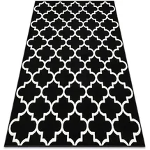 RugsX Teppich, Schwarz, Textil, Rechteckig, 300x400 cm, Teppiche - Böden, Teppiche