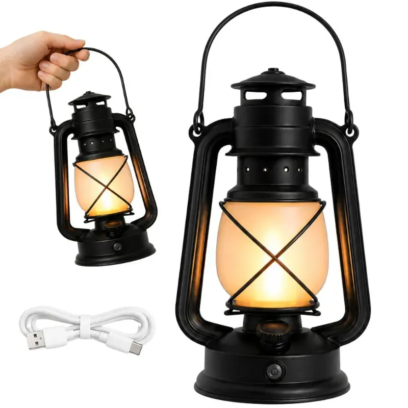 Retro-LED-Laterne