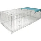 Kerbl Freilaufgehege mit Ausbruchsperre 230 x 115 x 70 cm verzinkt