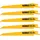 DeWalt Cobalt CO-Säbelsägeblatt 152 Holz mit Nägeln, PVC 5 Stück