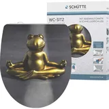 Schütte WC-Sitz Relaxing Frog Duroplast mit Absenkautomatik & Schnellverschluss