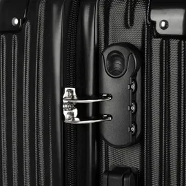 Brubaker London Koffer-Set 3-tlg. schwarz