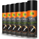Spraytive Grillreiniger 6 x 500 ml Edelstahl/Gusseisen Weiß