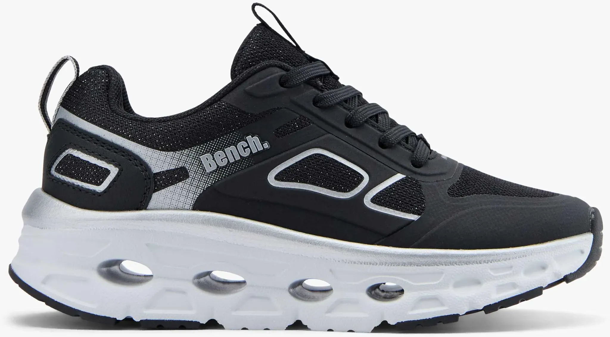Bench  Sneaker Schwarz, Kinder, Größe: 32, Material: Mesh/Textil - Bench  Sneaker Schwarz, Kinder, Größe: 32, Material: Mesh/Textil - woman - Schwarz