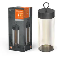 LEDVANCE DECOR FILAMENT LED-Tischleuchte 320mm, dunkelgrau, 1,2W, 105lm, kabellos,