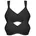 SUSA Damen Doppelpack BH schwarz 80D EU 80D