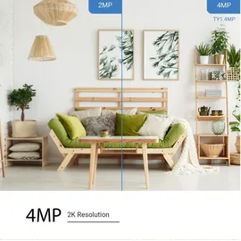 EZVIZ TY1 4MP Schwarz