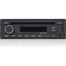 JUST SOUND best choice for caraudio Autoradio Einbaupaket Blaupunkt Milano 200 BT passend für Mercedes-Benz 190 W201 | Bluetooth USB