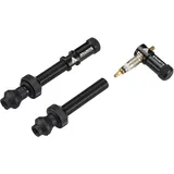 Granite Design Juicy Cap Ventilkappen-Set schwarz