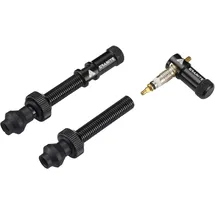 Granite Design Juicy Cap Ventilkappen-Set schwarz