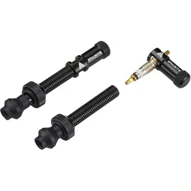 Granite Design Juicy Cap Ventilkappen-Set schwarz