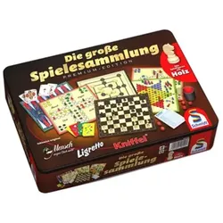 Schmidt Spiele - Spielesammlungen - Die große Spielesammlung, Metalldose.