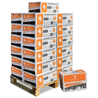 Heizfuxx Holzbriketts Nestro Hartholz M 300 kg