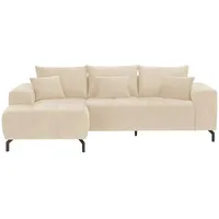 Sofa.de Ecksofa Astrid ¦ creme ¦ Maße (cm): B: 252 H: 94 T: 150