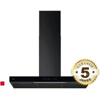 AEG NDB6791HB Kaminhaube 90cm Schwarz Hob2Hood LED-Beleuchtung TouchControl