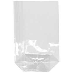 Papstar 300 Bodenbeutel transparent - 15x 10 x 3,5 cm transparent
