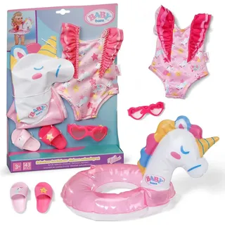 BABY born® BABY born Schwimm-Set Einhorn 43cm