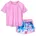 2tlg Badeoutfit Rosa 98/104