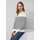 s.Oliver Gestreifter Pullover aus Viskosemix Creme/Schwarz 48