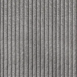 KAWOLA Ecksofa Cara Cord Recamiere links grau