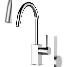 VIZIO Wasserhahn Einhebelmischer Silber