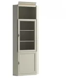 Eckvitrine Vitrine Eckschrank Glasvitrine Eckregal Eckmöbel Wohnzimmervitrine