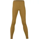 Engel Natur, Damen Leggings, 100% Wolle (kbT) (42-44, Safran)