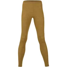 Engel Natur, Damen Leggings, 100% Wolle (kbT) (42-44, Safran)