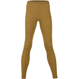 Engel Natur, Damen Leggings, 100% Wolle (kbT) (42-44, Safran)