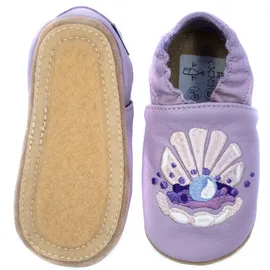 HOBEA-Germany Kitaschuhe Meerjungfrau lila 26/27 - 3 Jahre) Kautschuksohle