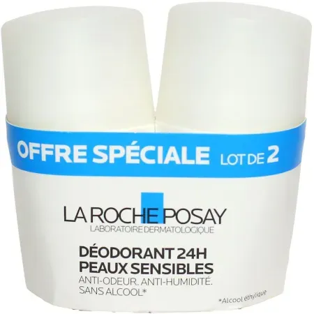 La Roche Posay Physiologisches 24h Deodorant Empfindliche Haut Duopack 2x50ml