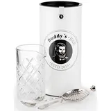 Buddy's Bar Rühr-Set, inkl. Glas, Löffel und Barsieb | Gr.: onesize