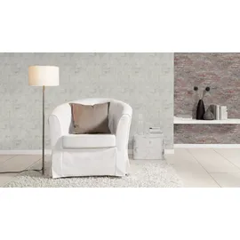 Rasch Textil Vliestapete 10,05 m x 0,53 m 407341 Grau/Silber