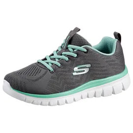 SKECHERS Graceful - Get Connected Charcoal/Green 42