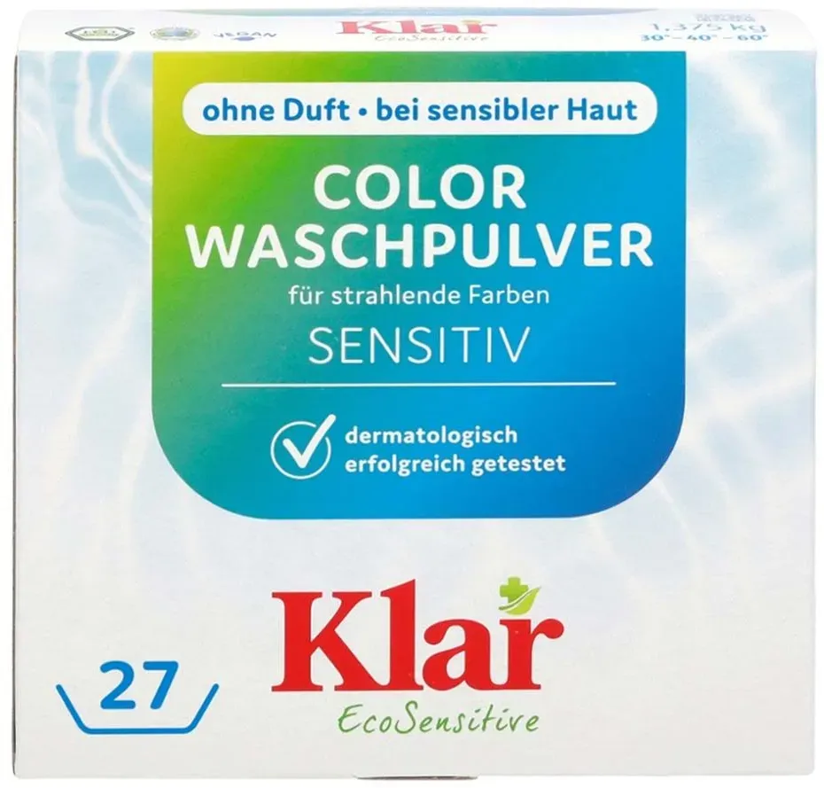 klar color waschpulver