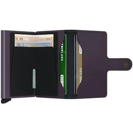 Secrid Miniwallet Portemonnaie dark purple