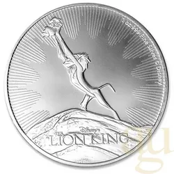 1 Unze Silbermünze Disney - König der Löwen - Lion King 2020
