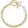 AILORIA SHOUHEI Armband aus 925 Sterling Silber mit gold/weißer Perle weiß 20 cm