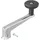 PRO PLUS Rangierhilfe für Anhänger 35 mm Kurbel H181 mm