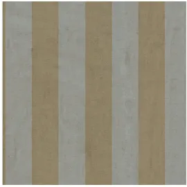 Profhome 782262-GU Streifen Tapete Grafisch Grau Oliv-Grau Braun-Beige 0,53 m x 10,05 m 5,33 m2