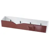 Vladon Garderobenpaneel, Bordeaux, 83.5x12.5x21 cm, Garderobe, Garderobenpaneele, Garderobenpaneele