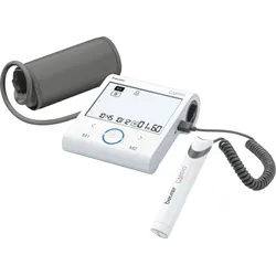 BEURER Oberarm-Blutdruckmessgerät »Beurer BM 96 Blutdruckmessgerät mit EKG-Funktion«, Mit 1-Kanal EKG zur Aufzeichnung des Herzrhythmus BEURER weiß