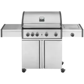 grandpro Gasgrill Pro Elite Trolley Edelstahl silber