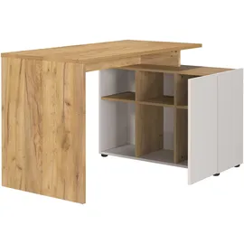 Germania Eckschreibtisch Adrano Eiche / Braun