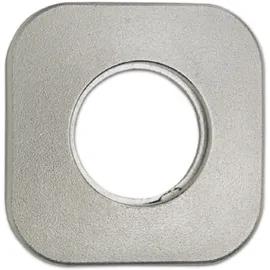 Dormakaba Rosette für Außenzylinder mit Bohrung ø 30 mm, 60 x 60 mm, Stahl vernickelt