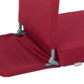 Bodhi Mandir Bodenstuhl XL Klappbar, weinrot 1 St