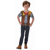 Rubie's 2630863L Cowboy T-Shirt Child, Kostüm für Kinder, L