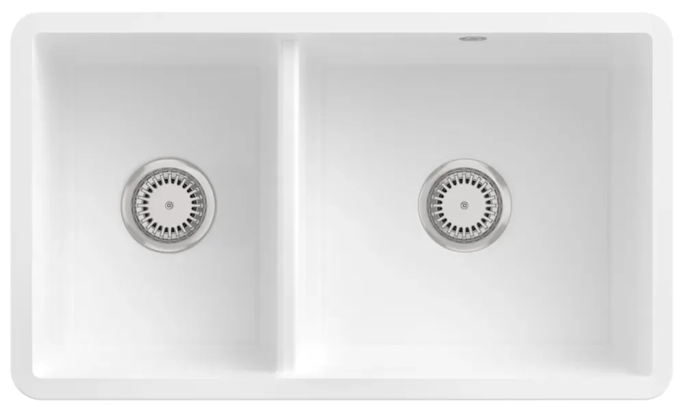 Villeroy & Boch Subway 80 U Unterbau-Küchenspüle - Snow