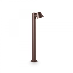 Ideal Lux 213101 Außen Sockelleuchte Gas 1x35W | GU10 | IP43 - Coffee